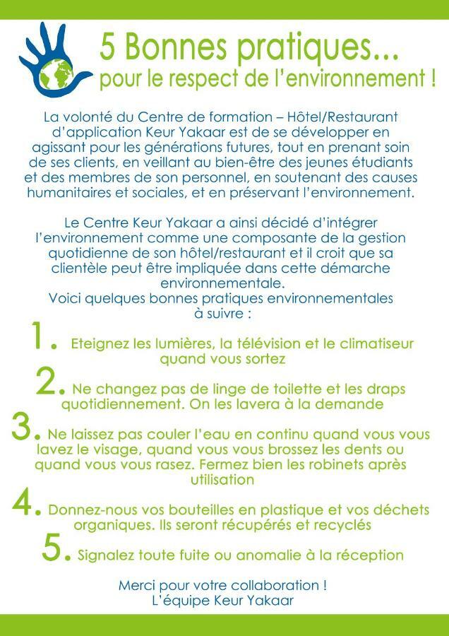 Keur Yakaar Hotel Somone Exterior photo